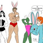Midnight Menagerie bunny boys
