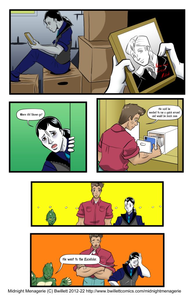 The Girl with the SIlver Scream prt.2 pg.9