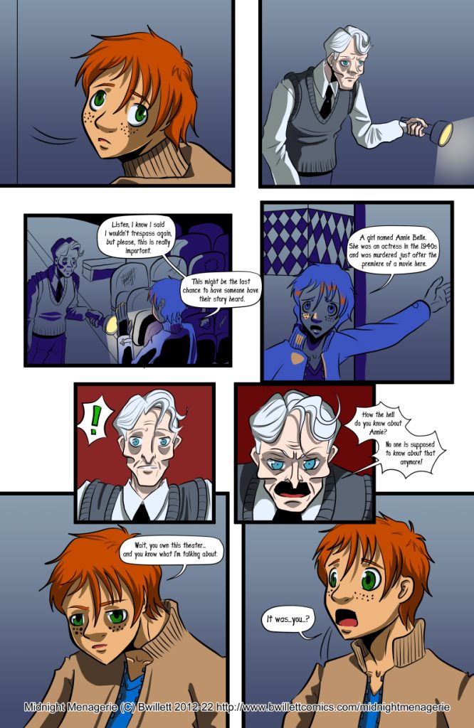 The Girl with the Silver Scream prt.2 pg.12
