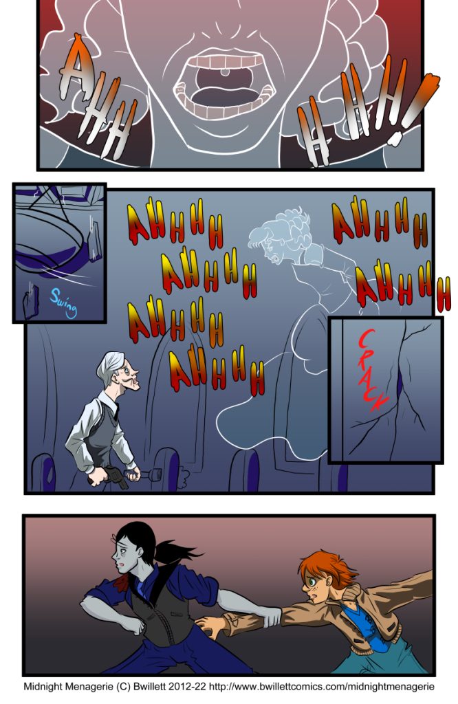 The Girl with the Silver Scream prt.2 pg.16