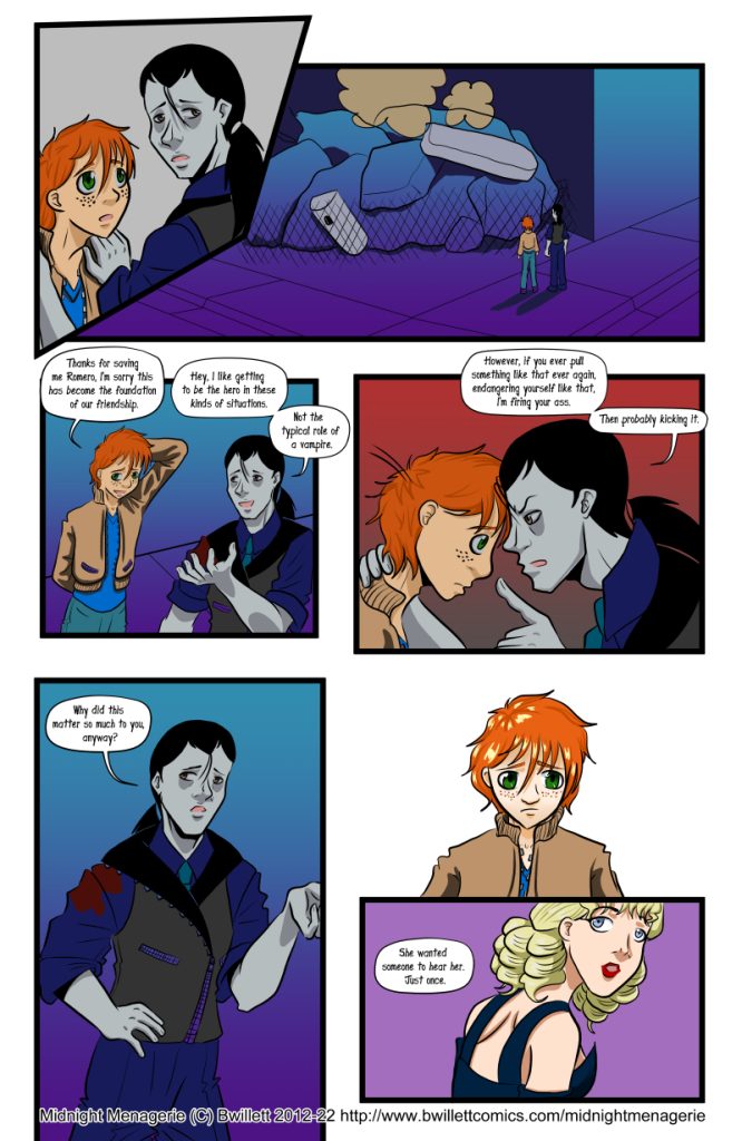 The Girl with the Silver Scream prt.2 pg.19
